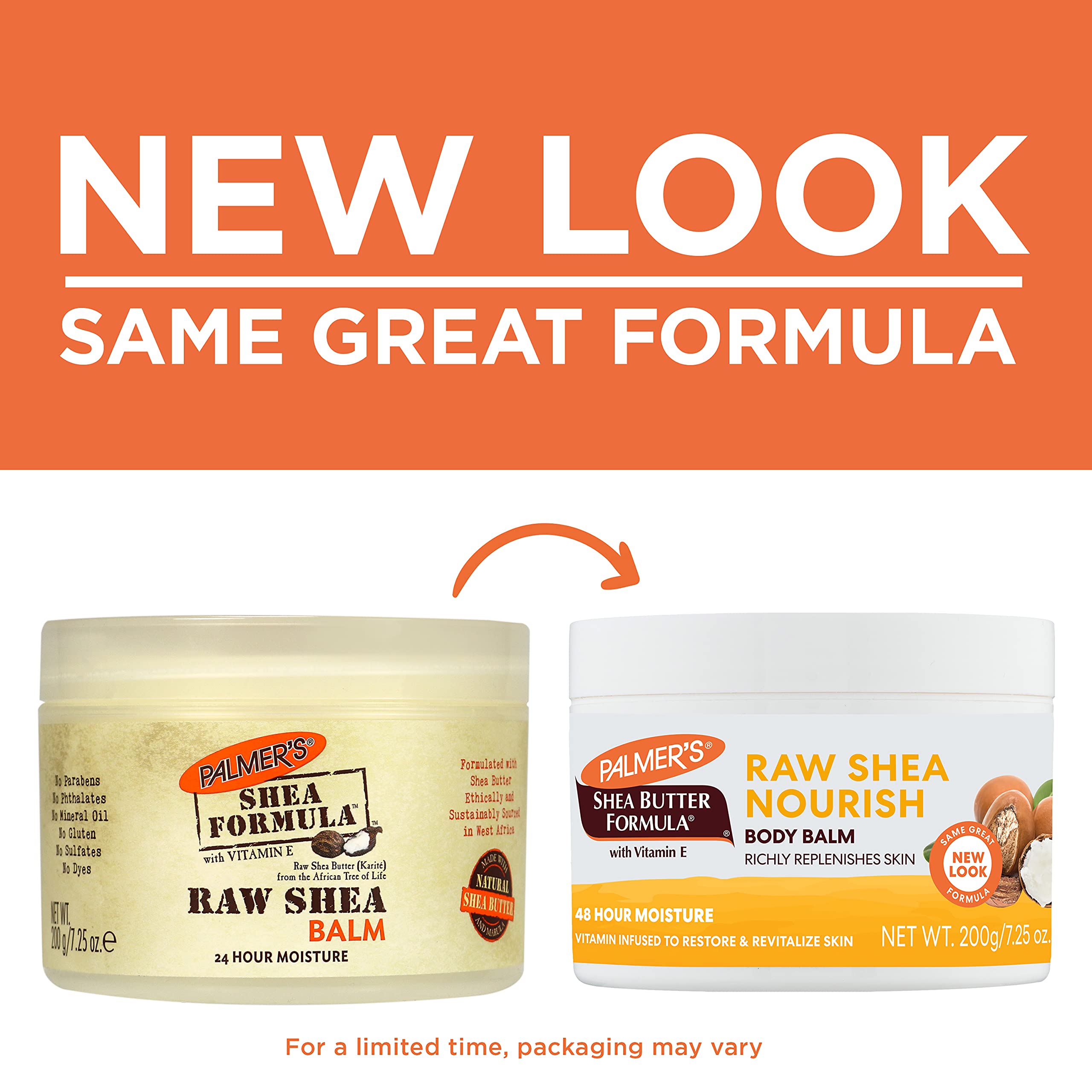 Side view of Palmer's 7.25 Ounces shea butter nourishing balm