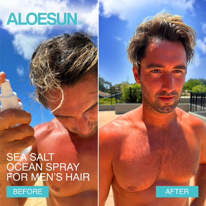 ALOESUN natural matte finish hair spray for men and women hair care