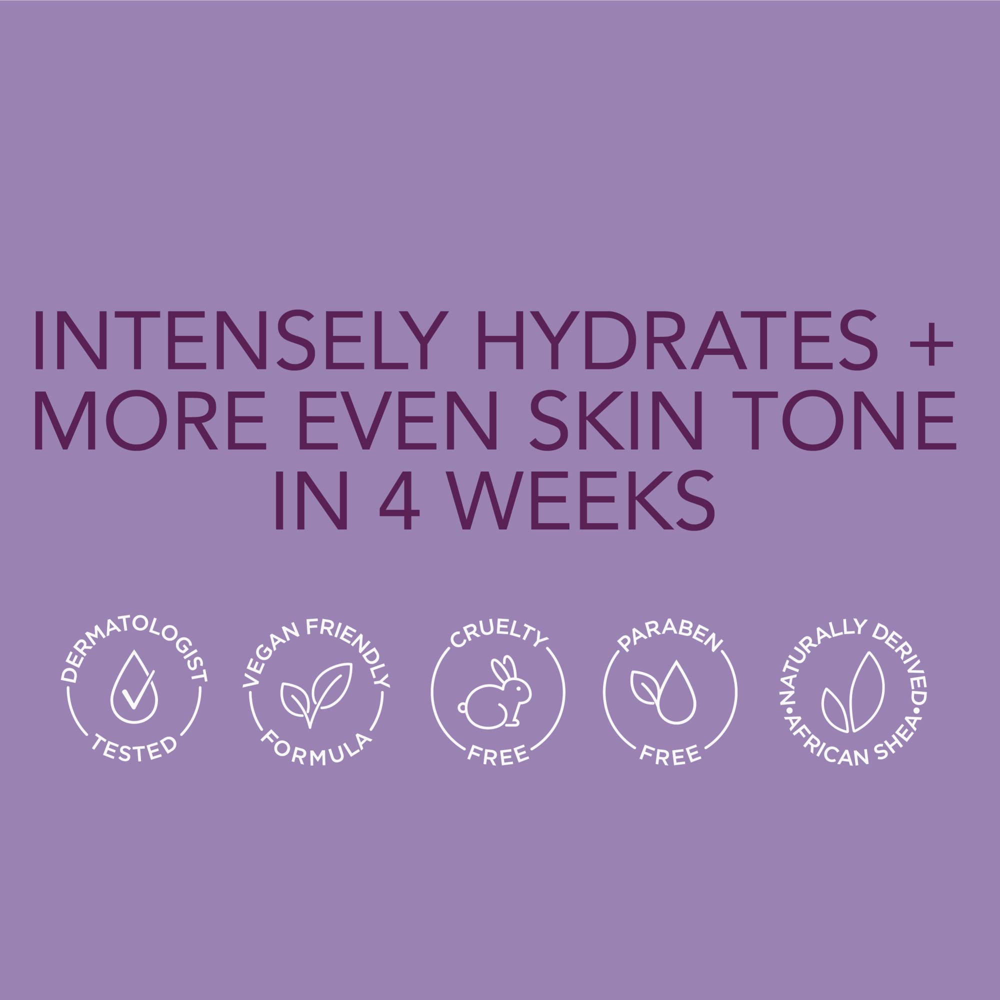 Jergens tone enriching lotion bottle label details