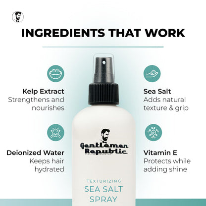 Gentlemen Republic styling spray showing fine mist nozzle mechanism
