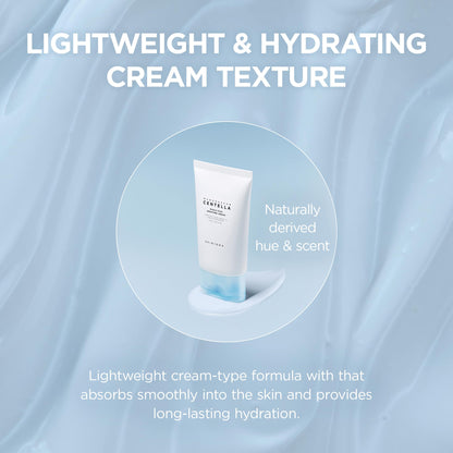 Applying Skin1004 moisturizer for sensitive skin