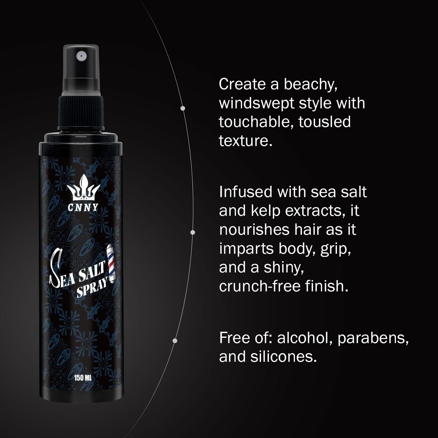 Crownnaturally imported USA grooming spray for men and women volume boost