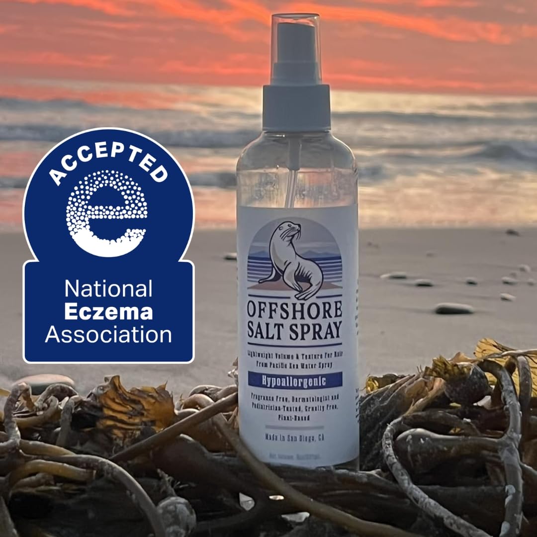 Hypoallergenic eight ounce beach wave hair mist for clean and minimalist grooming