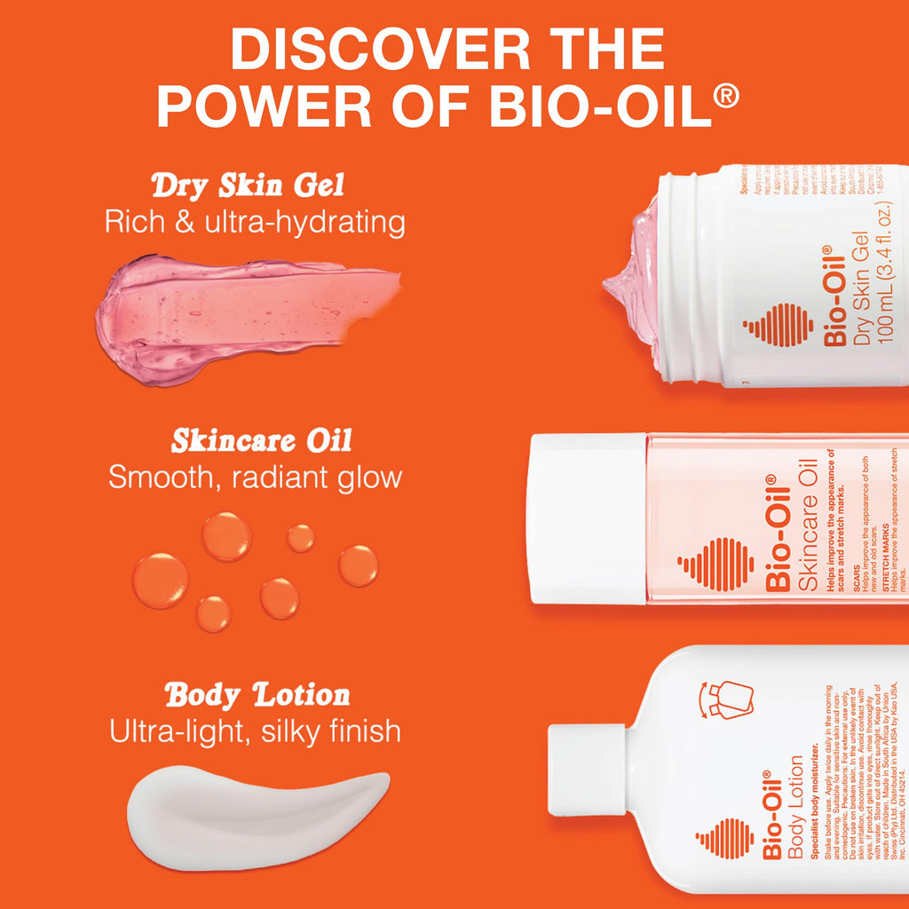 Bio-Oil dry skin formula bottle cap detail