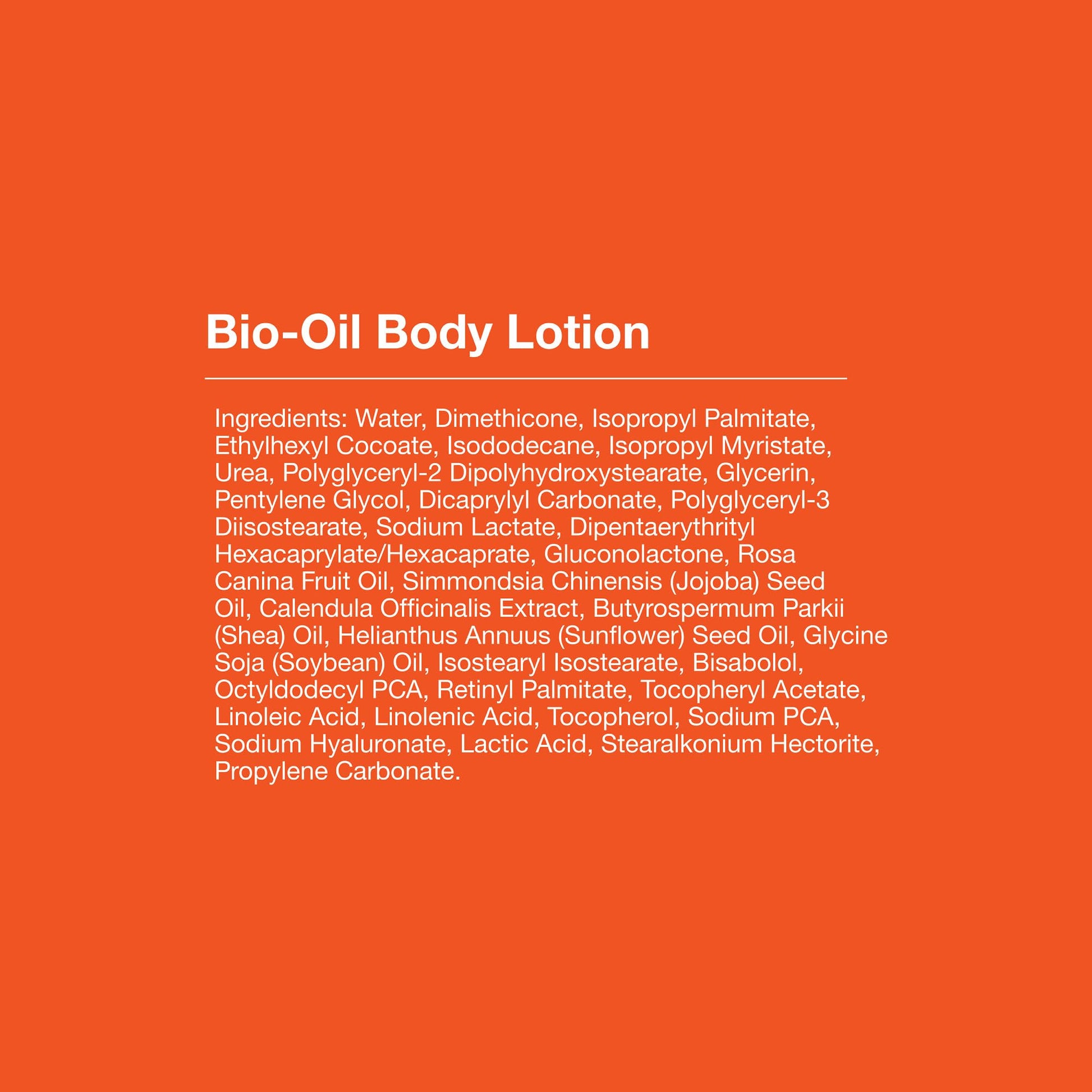 Bio-Oil body lotion cap and pump detail