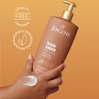 Jergens Shea Fusion Warm Amber body lotion lifestyle application on arm