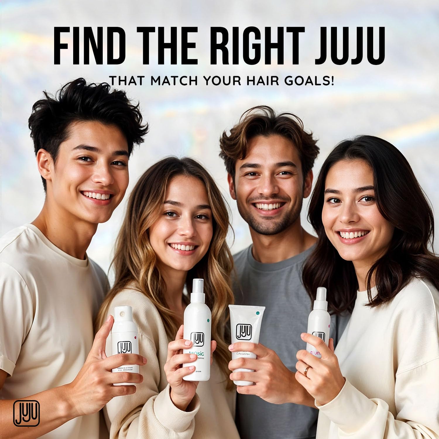 Juju Chan sea salt spray for men and women branding