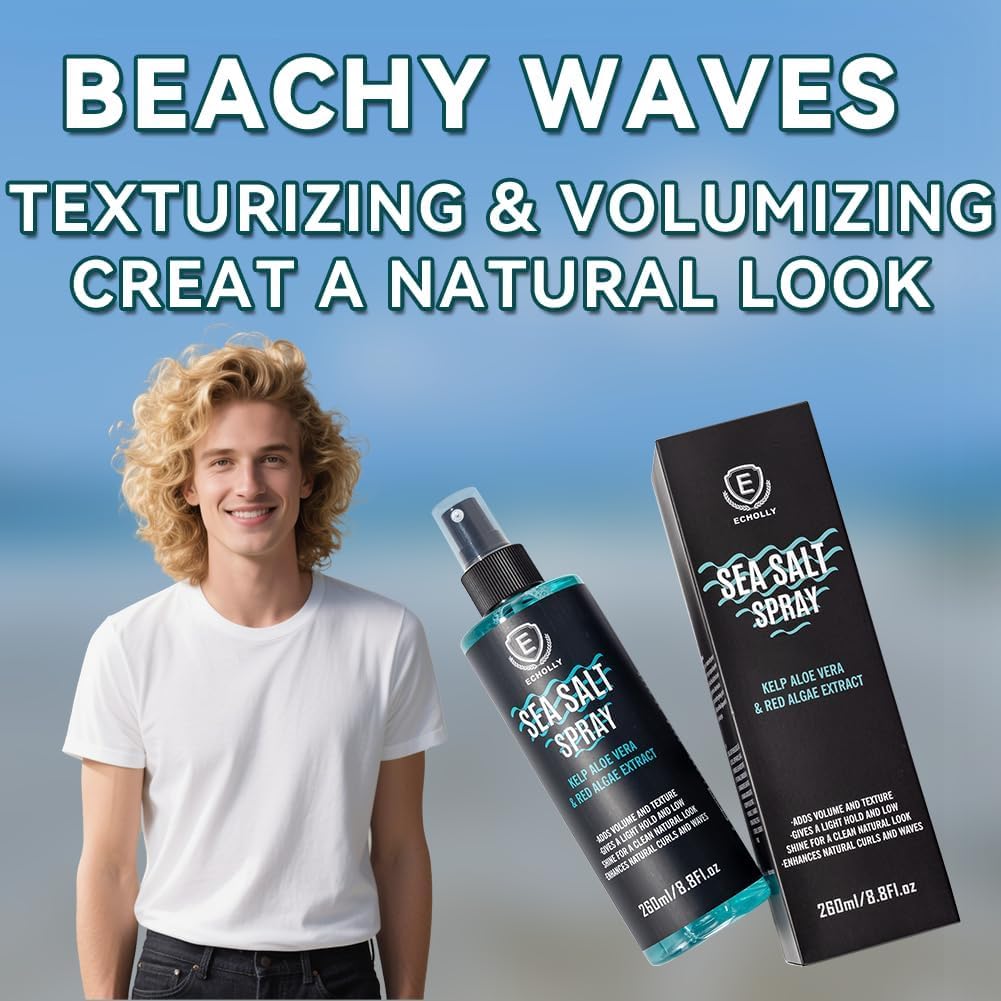 Lightweight matte finish hair spray for men and women close up