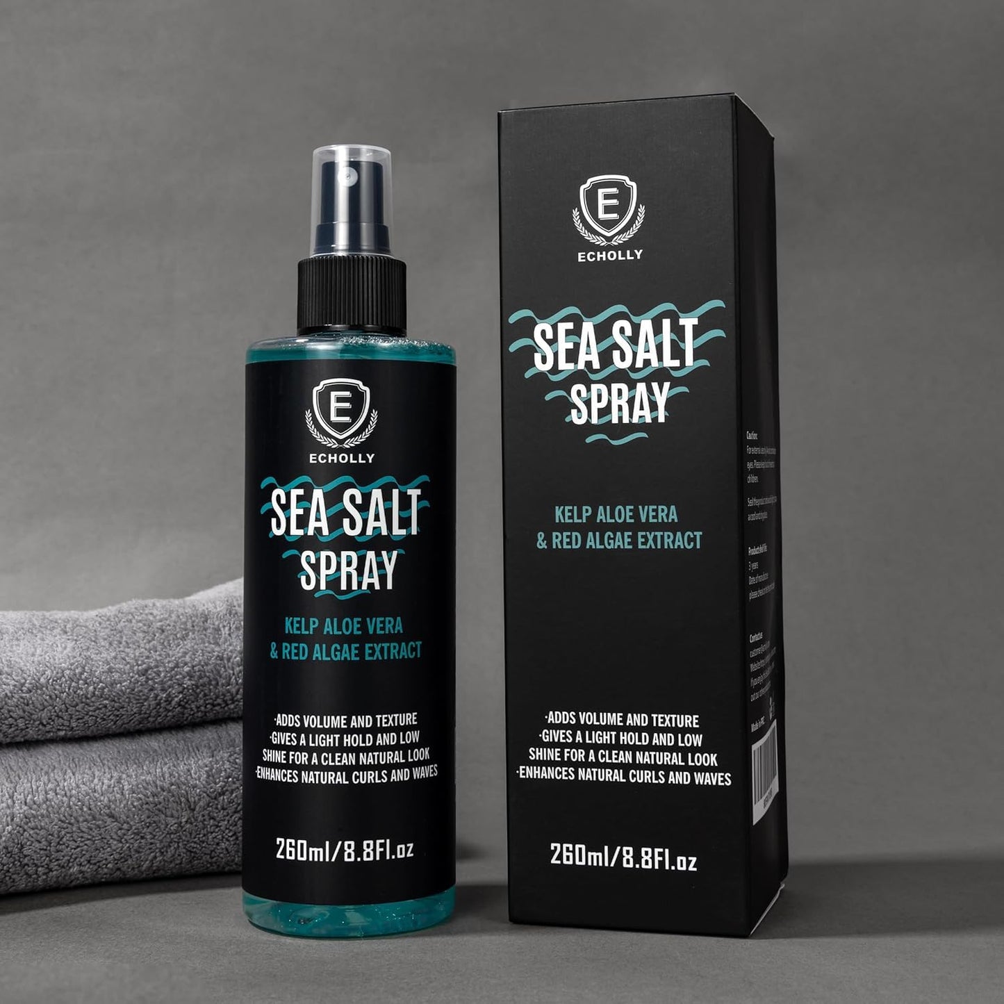 ECHOLLY hair spray nozzle detail showing fine mist application