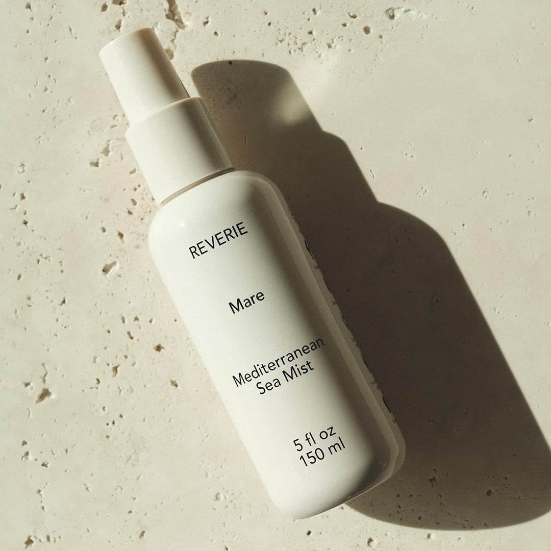 Clean ingredients label detail for Reverie hair mist
