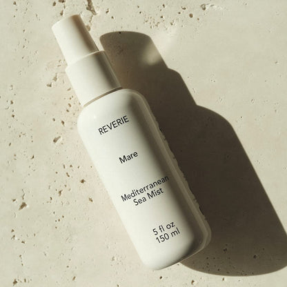 Clean ingredients label detail for Reverie hair mist