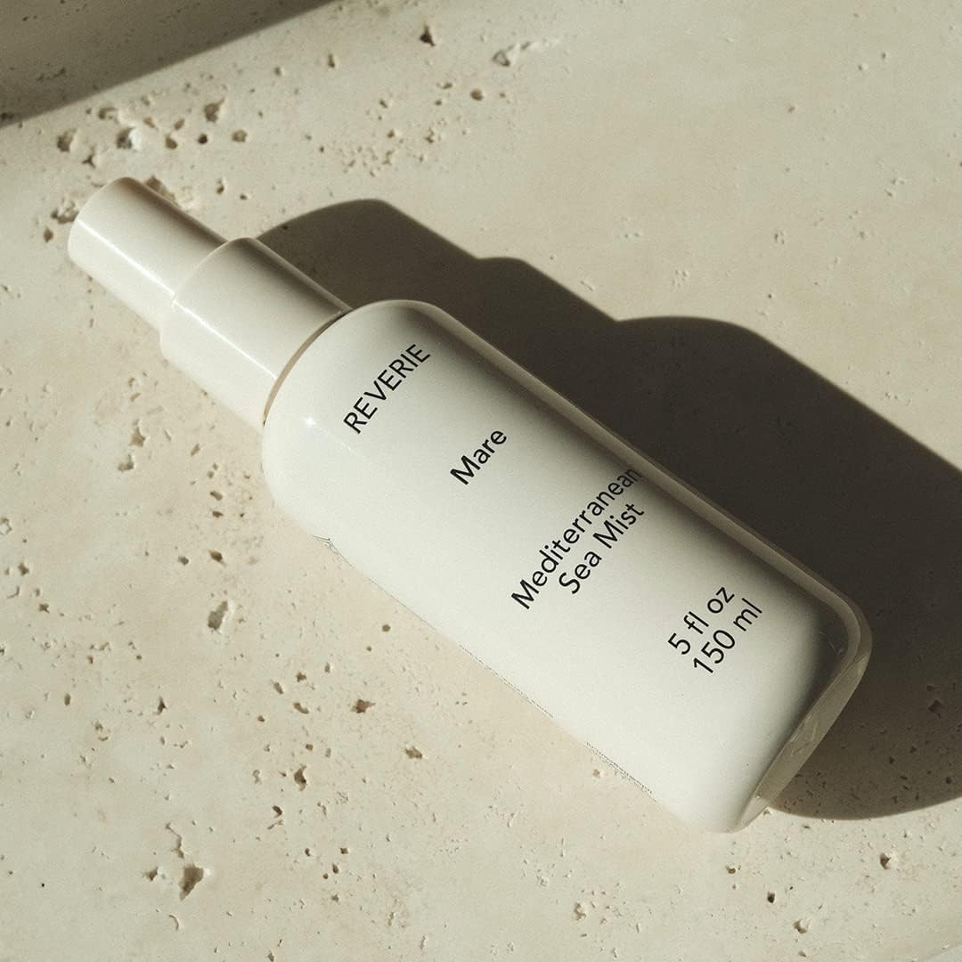 Reverie Mare Sea Mist bottle with cap removed
