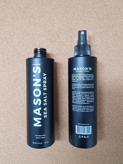 Lifestyle shot of Mason's Pomade Sea Salt Spray