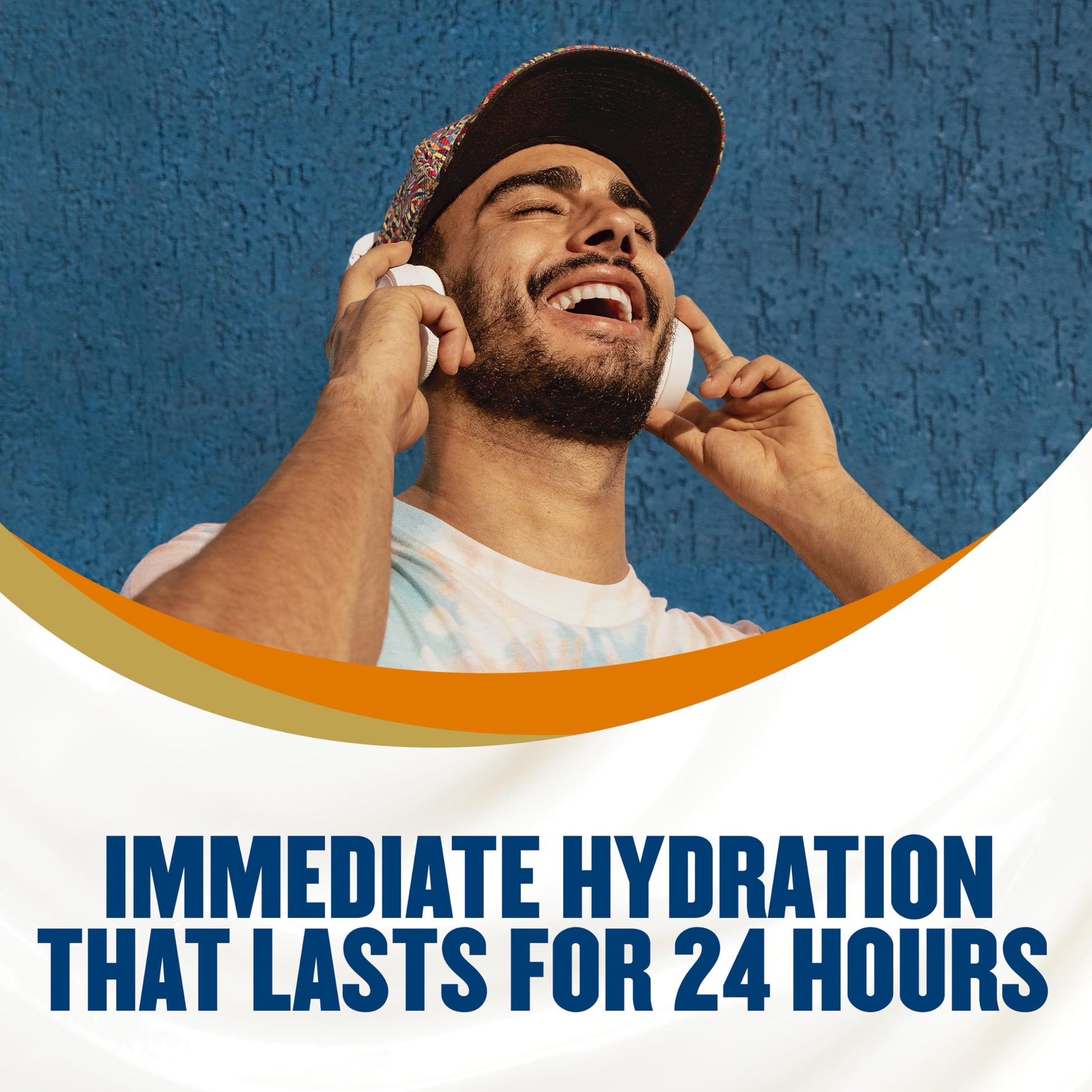 Gold Bond 24 hour moisture claim on bottle label