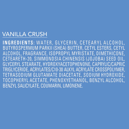 Side profile of the Jergens Shea Fusion bottle emphasizing the 14 Fluid Ounce volume packaging