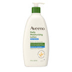 Aveeno Sheer Hydration bottle side profile showing size