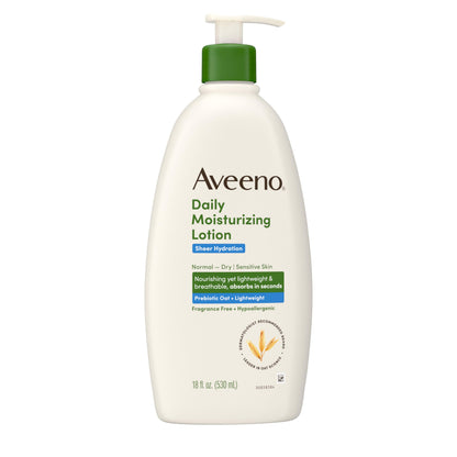 Breathable skin barrier repair lotion with natural colloidal oatmeal