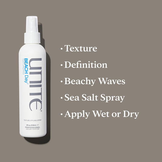 Professional Unite Hair texturizing spray bottle packaging