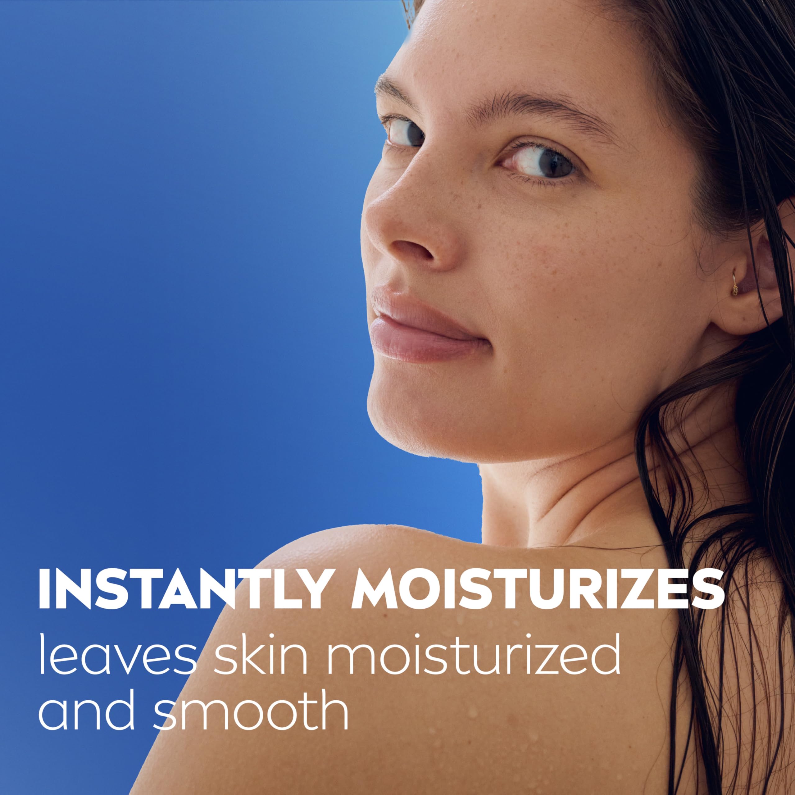Nivea imported body lotion bottle for shower application