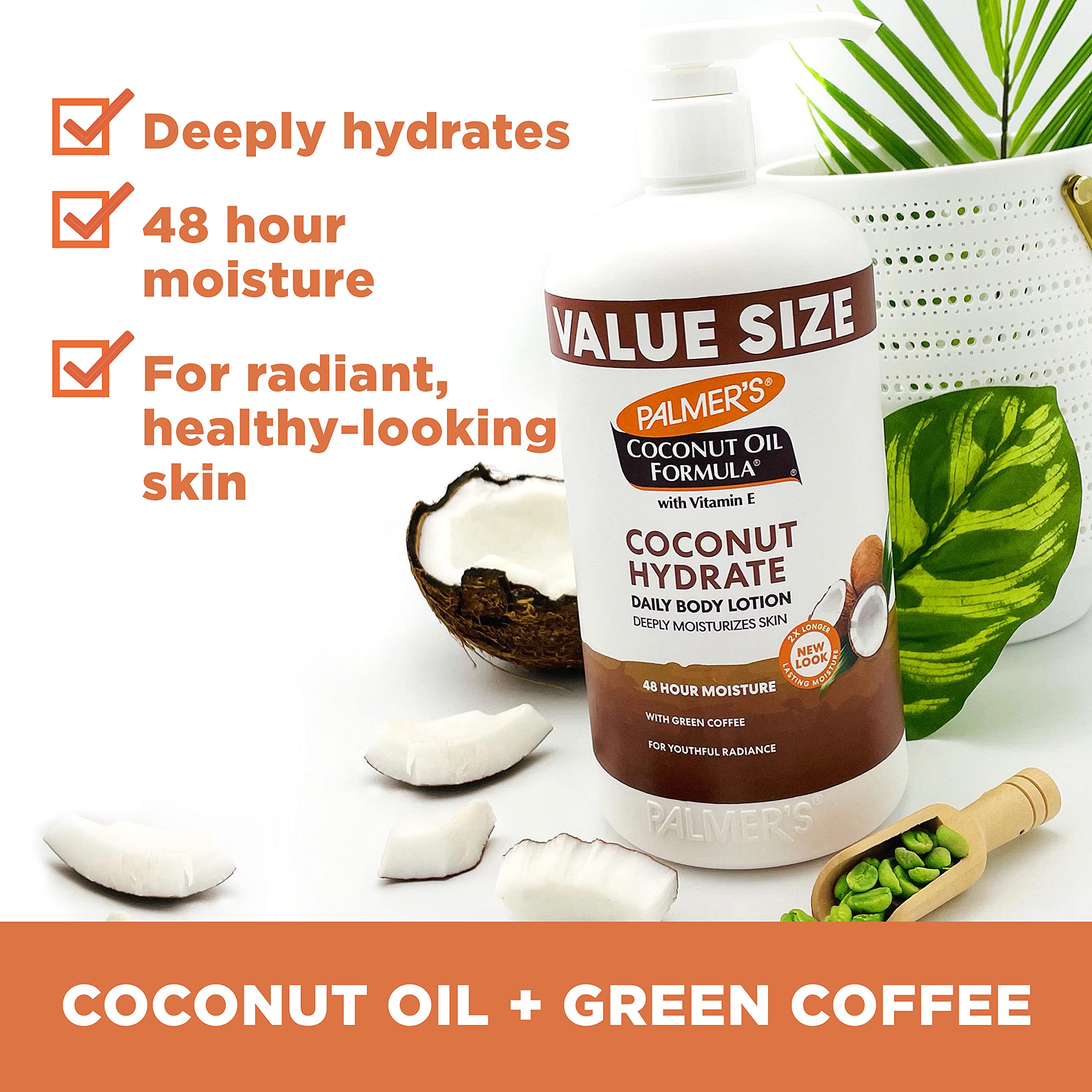 Palmer's Coconut Oil Formula lotion with green coffee extract