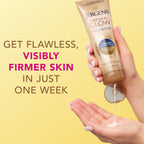 Jergens daily moisturizer texture swatch on skin