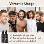 Aberlite texturizing spray demonstrating instant fullness and flexible hold
