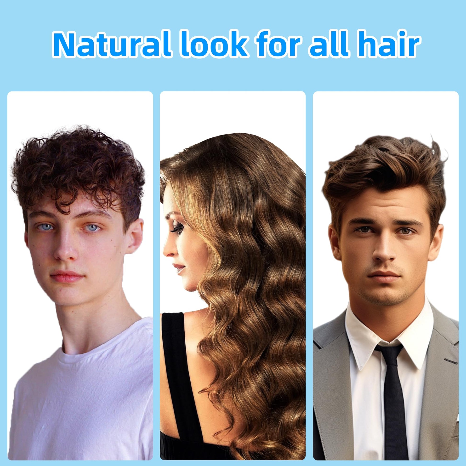 Imported premium sea salt spray for adding instant hair thickness