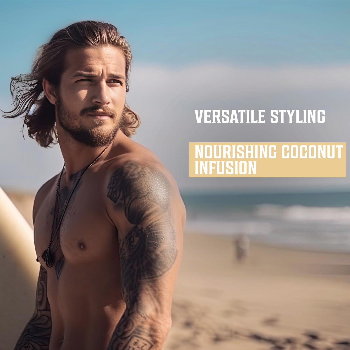 Viking Revolution men grooming collection volume spray for hair texture