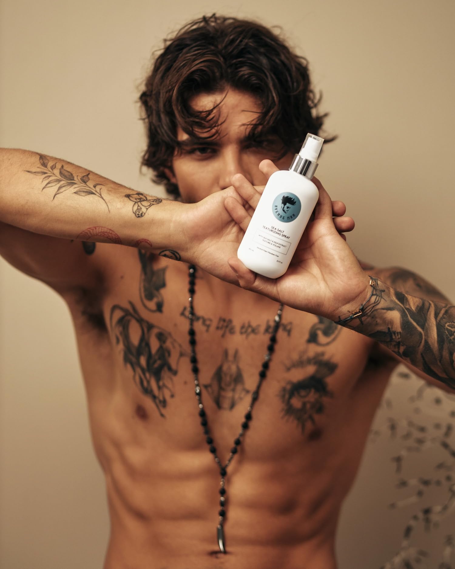 Professional hair styling bottle Avenue Man USA