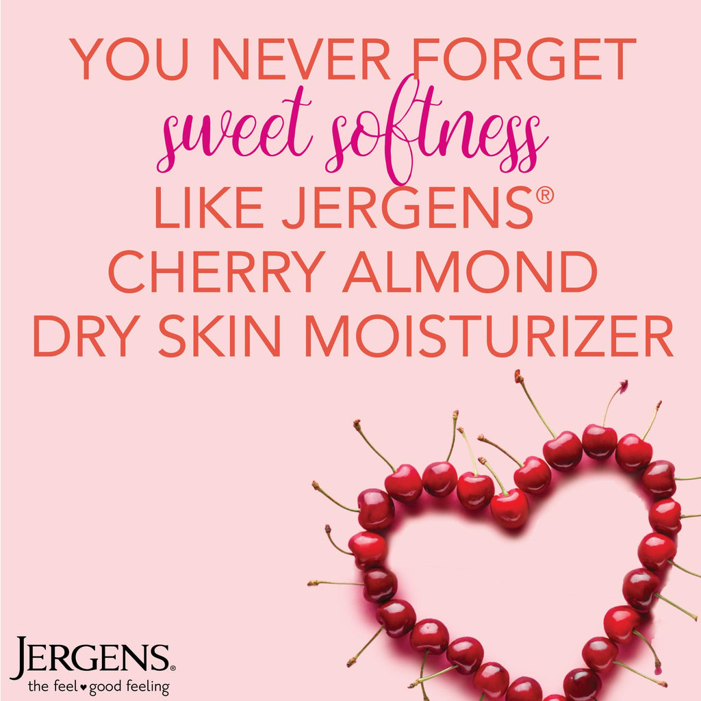 Jergens dry skin lotion pump dispenser close up