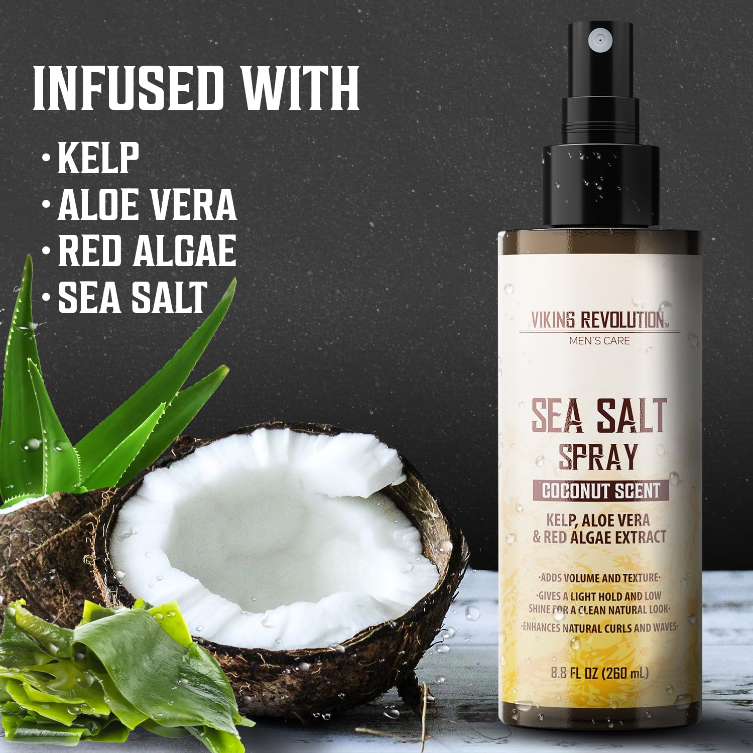 Authentic Viking Revolution hair texturizer for men