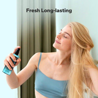 Side view of StyleShark Sea Salt Spray bottle