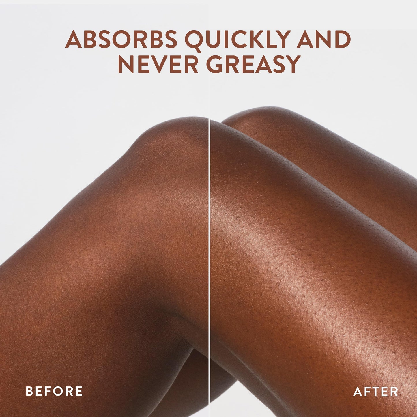 Native Body Lotion packaging showing non-greasy formula benefits