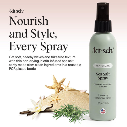 Kitsch hair spray with rosemary and biotin for natural curls