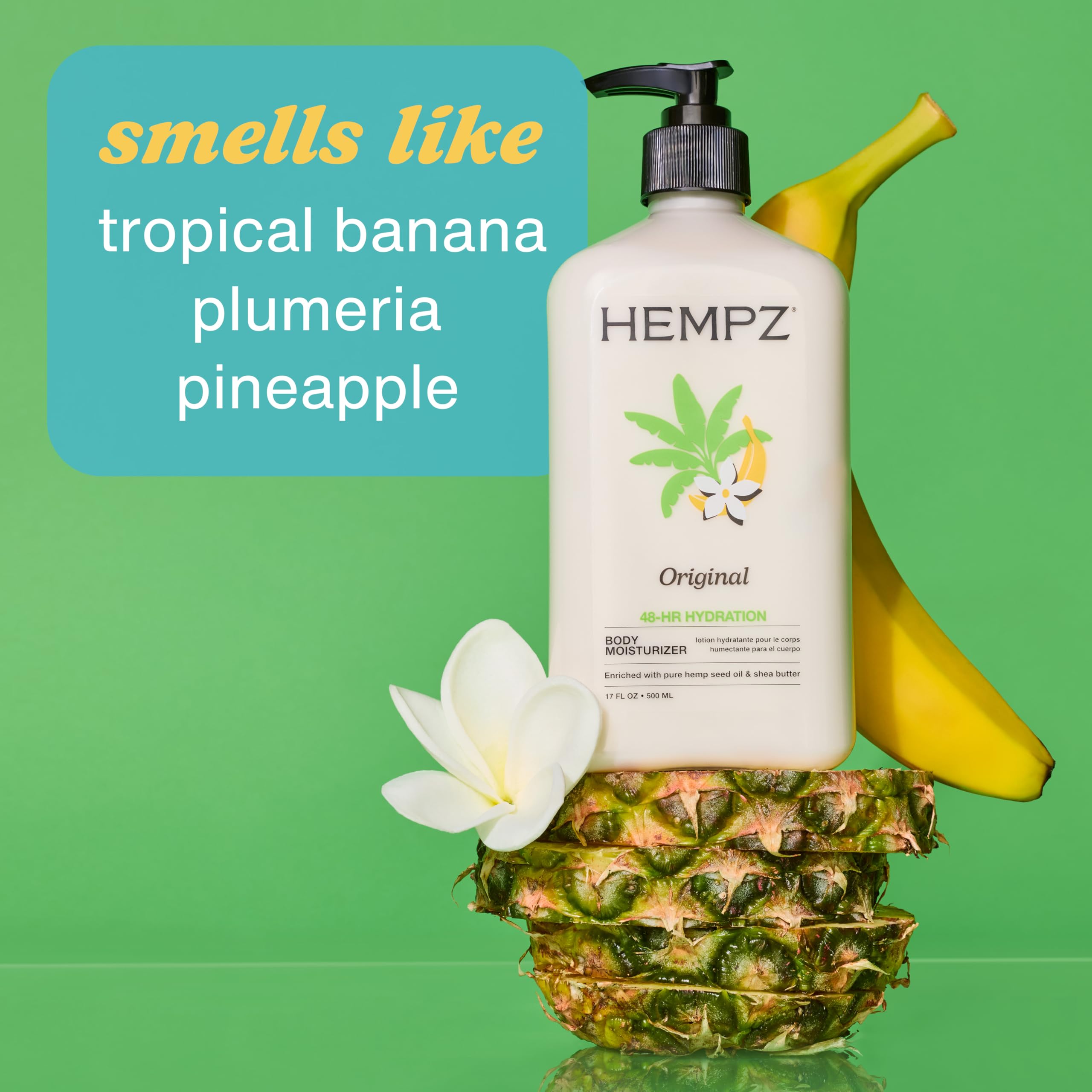 Hempz Original body lotion texture and consistency
