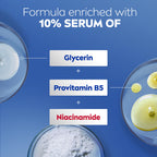 Nivea Intense Healing Body Lotion lifestyle application on dry skin