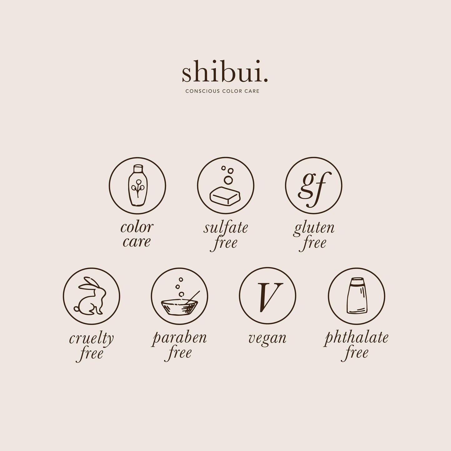 Side view of Shibui Peptide Polish heat activated spray bottle