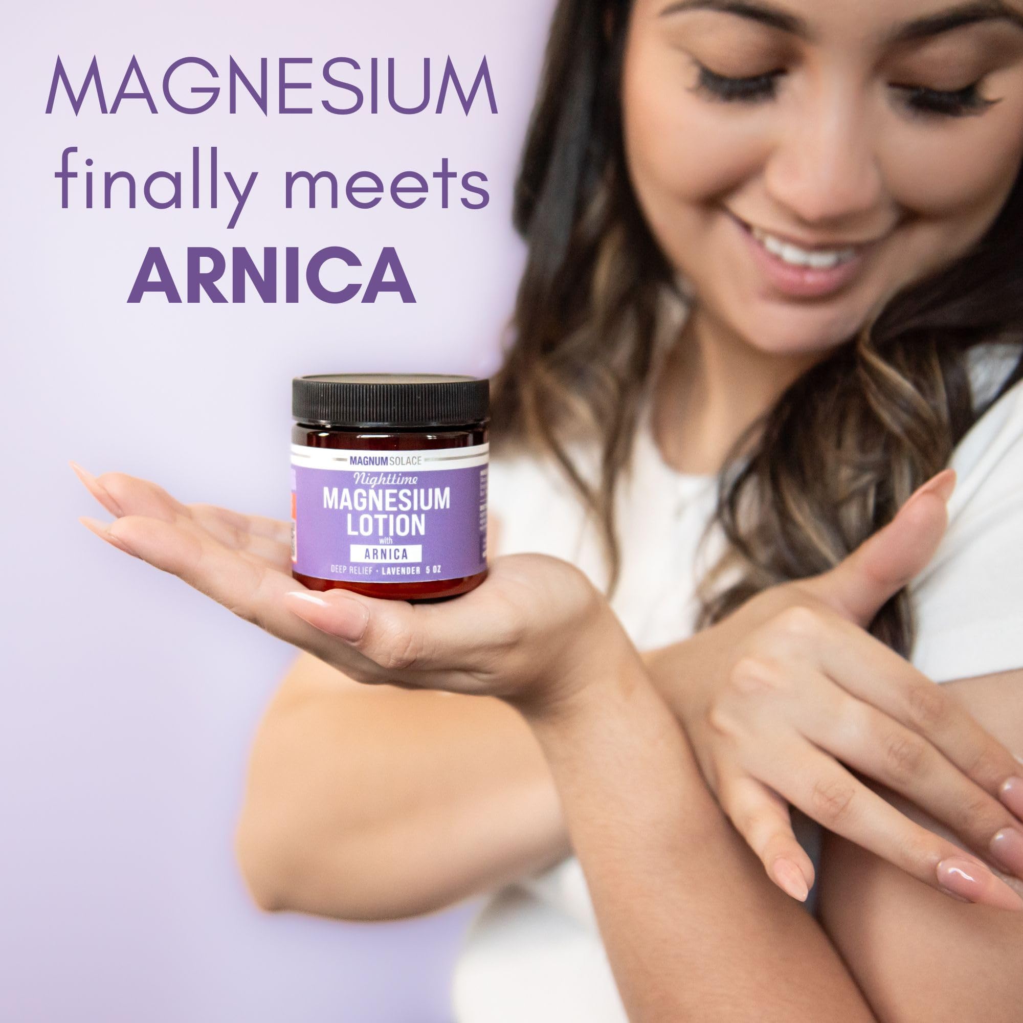 Authentic USA imported nighttime magnesium recovery cream for legs and feet