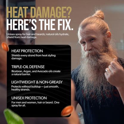 The Beard Struggle thermal protector spray 4 fluid ounce bottle
