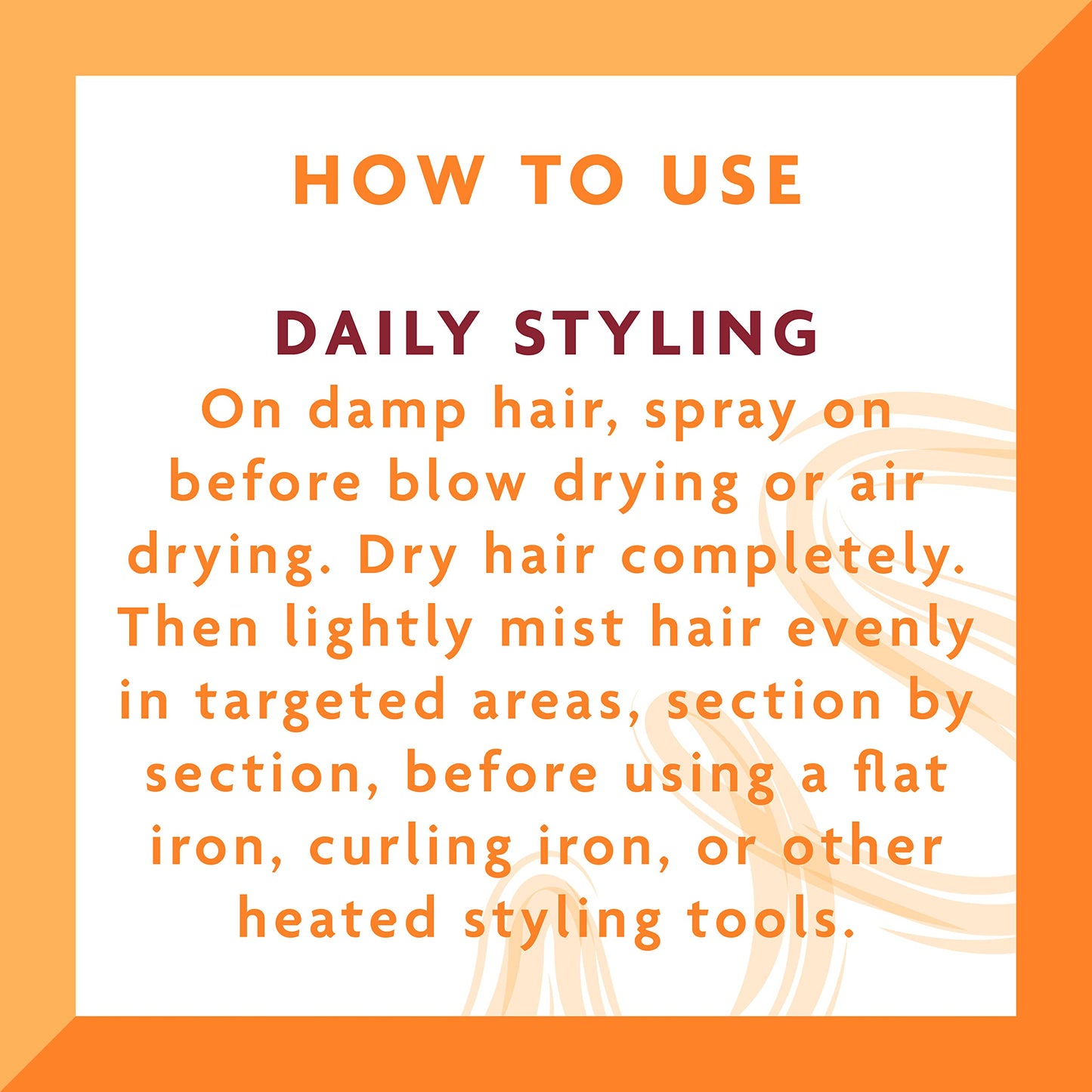 Authentic Cantu shea butter styling spray packaging