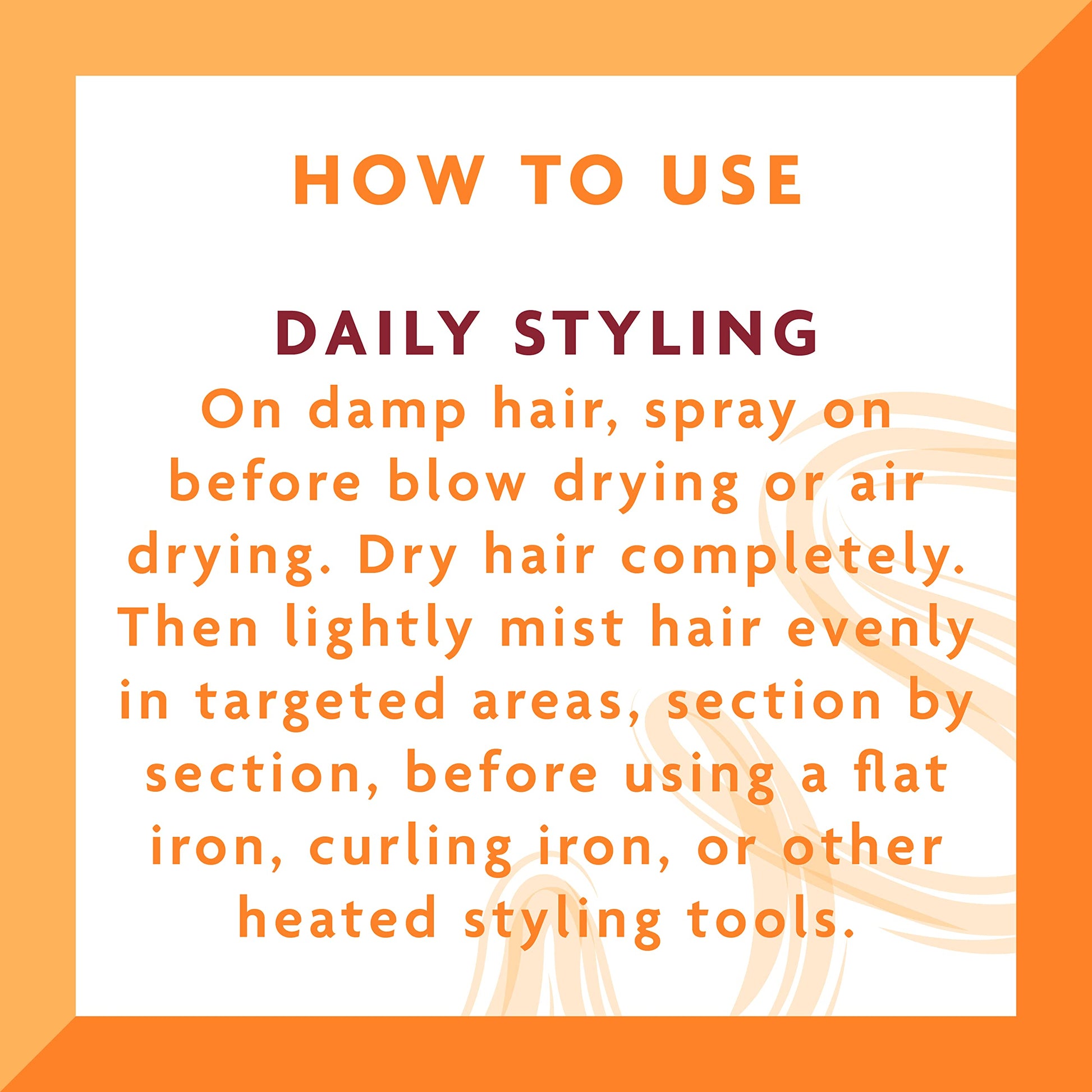 Authentic Cantu shea butter styling spray packaging