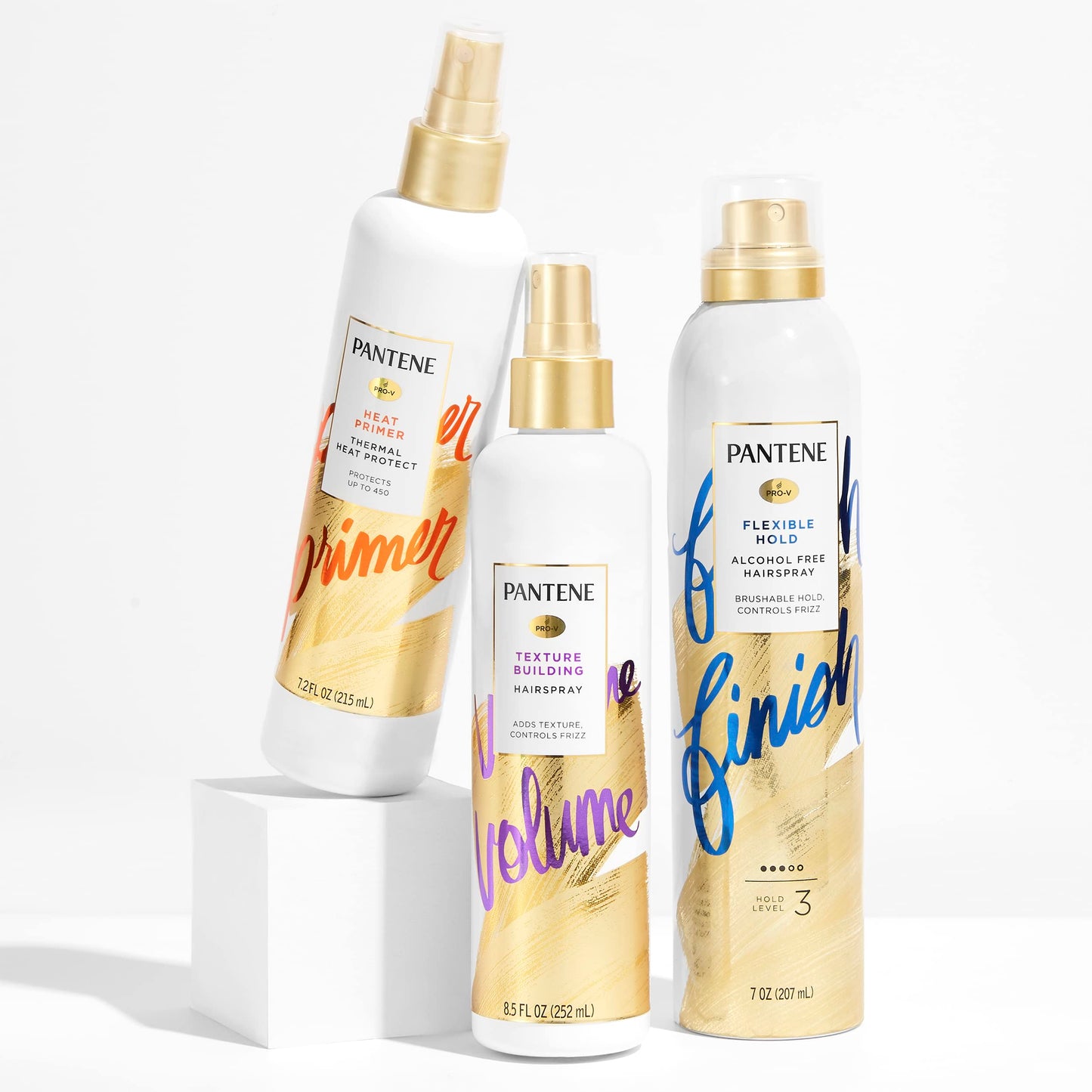 Pantene Pro-V lightweight hair styling spray set