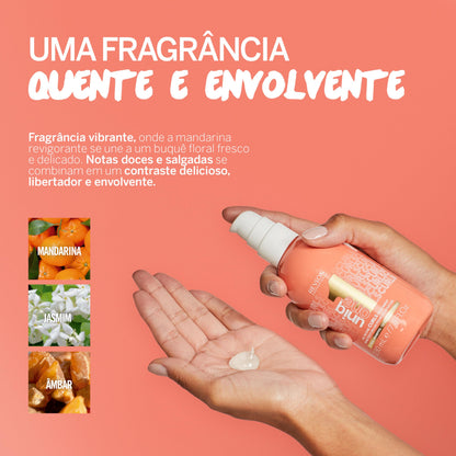 Back label of Revlon Professional UniqOne Curls treatment showing benefits