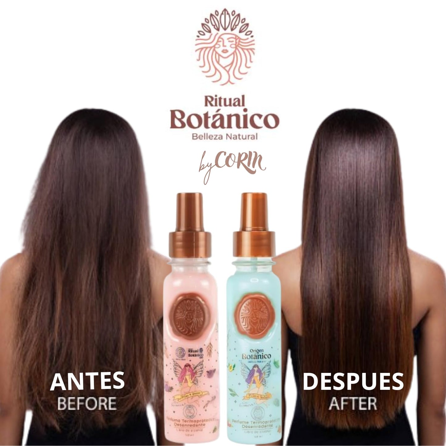 Ritual Botanico leave-in conditioner spray for frizz control