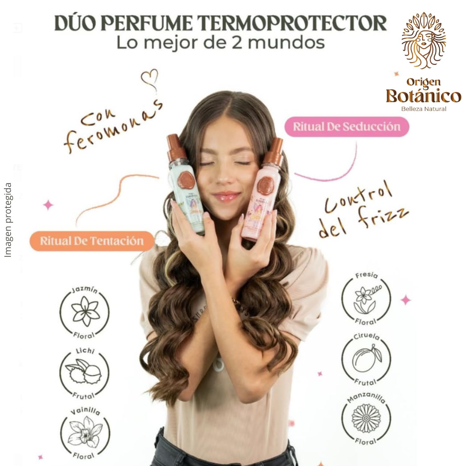 Ritual Botanico pheromone hair mist 120ml side profile