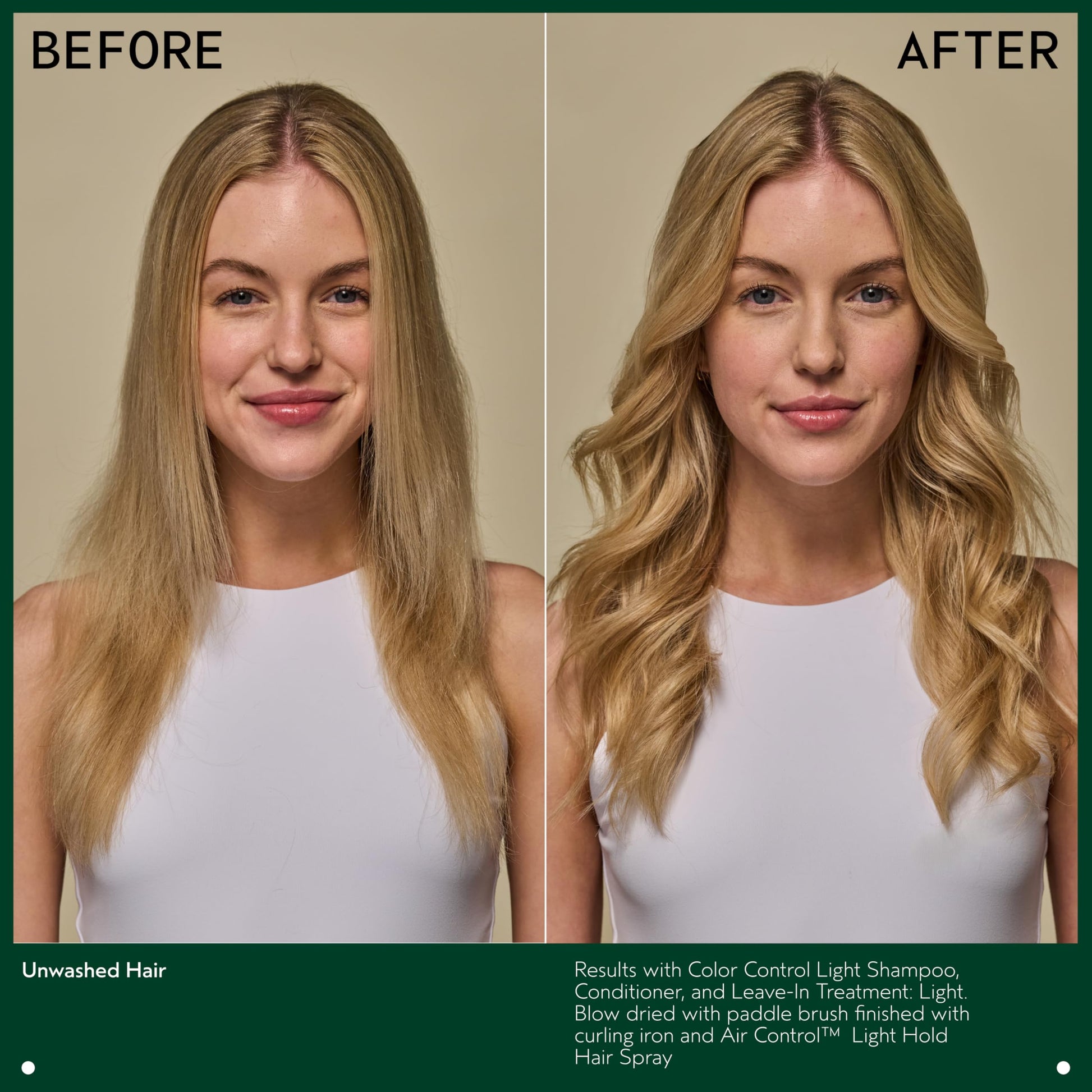 Aveda botanical color care leave in mist for fine to medium hair types texture presentation.