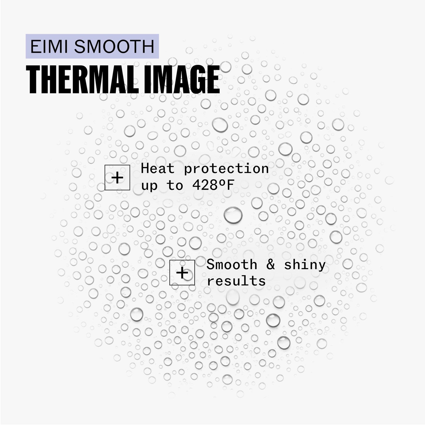 Close up of Wella EIMI Thermal Image spray nozzle and packaging design