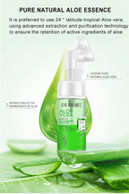 Dr Rashel cleansing mousse pump dispenser and silicone bristles close-up