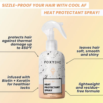 Foxybae thermal styling mist spray nozzle detail