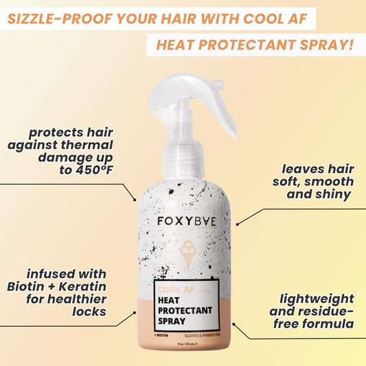 Foxybae thermal styling mist spray nozzle detail